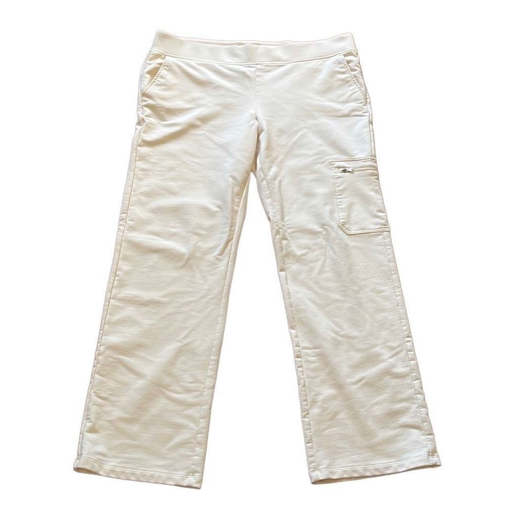 Lauren Ralph Lauren cream colored lounge pants. Size large.